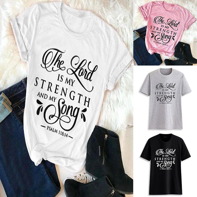 Trendige Damenmode Lockere bedruckte T-Shirts aus weicher Baumwolle für Komfort im Freien