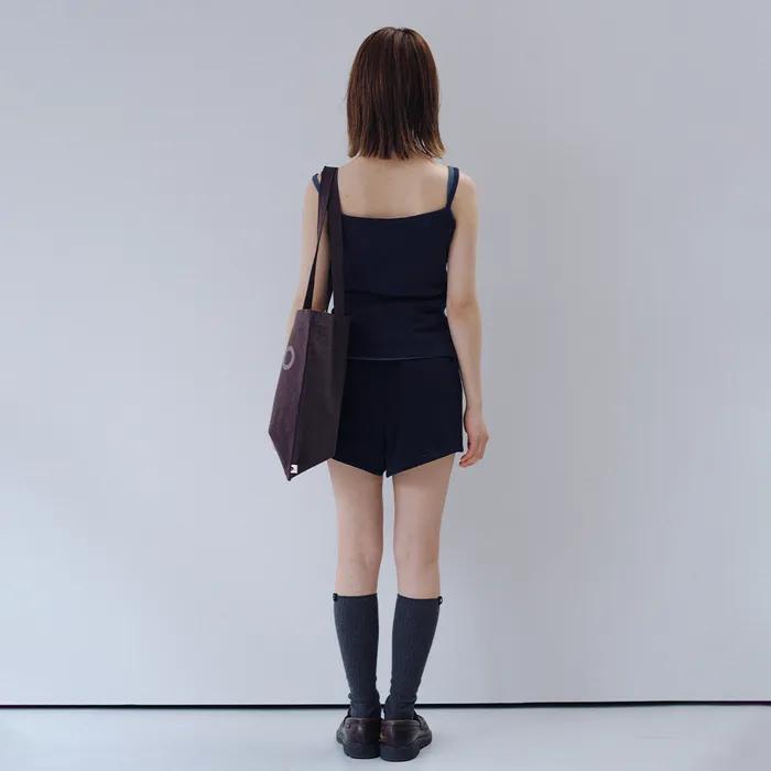 ESSENTIAL VINTAGE LOGO ECO BAG, PURPLE
