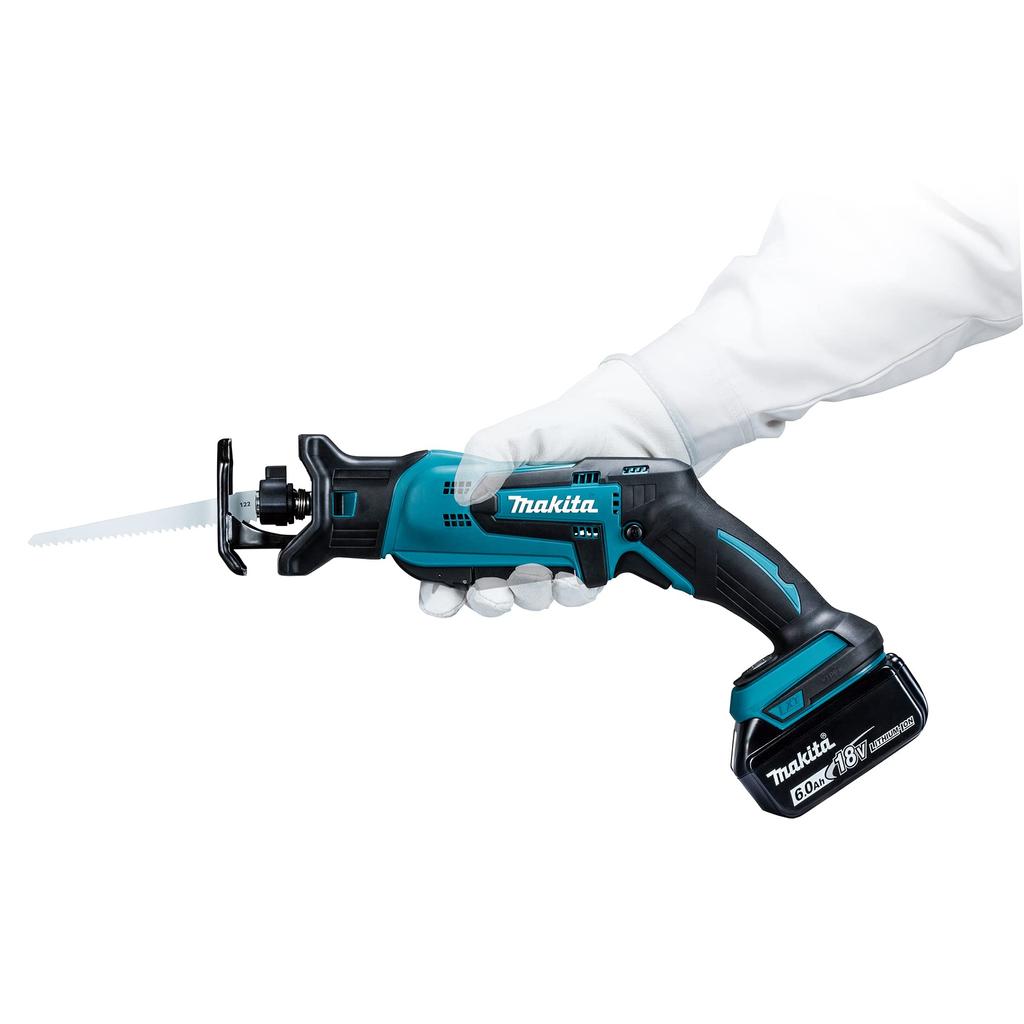 Makita Rechargeable Reciprocating Saw 18V6Ah with JR184DRGT Battery/Charger/Case