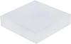 1pc Frosted Acrylic Bases Square for Display Decoration Laser Cut Craft Supplies White 100x100x23.5mm
