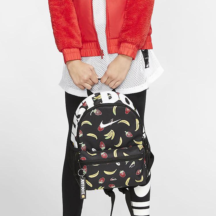 Nike Polyester Backpack Mini Women's Black Lightweight Casual CT5213-010