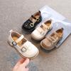 Neueste Kinder Lederschuhe Mädchen Mokassins Prinzessin Performance Kleid Tanz Baby Kleinkind flache Schuhe Kinderschuhe A