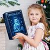 2D Acrylic Cat Collectible Figurine Christmas Countdown 24 Days Xmas Holiday Countdown Cat Advent Calendar Xmas Gifts