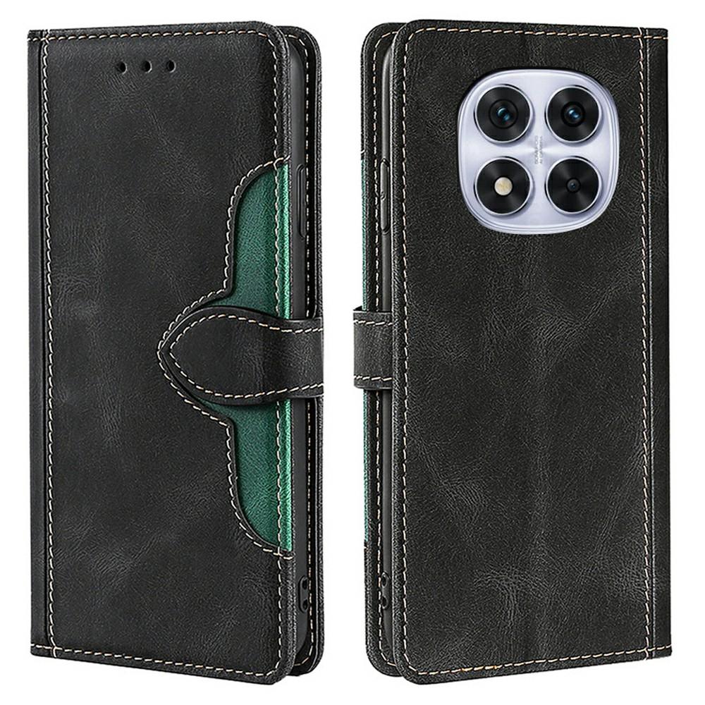 Leather Case For Xiaomi Redmi Note 14 Pro 5G/Note 14 Pro+ 5G/Poco X7 5G Wallet Phone Cover with Straw Hat Magnetic Clasp
