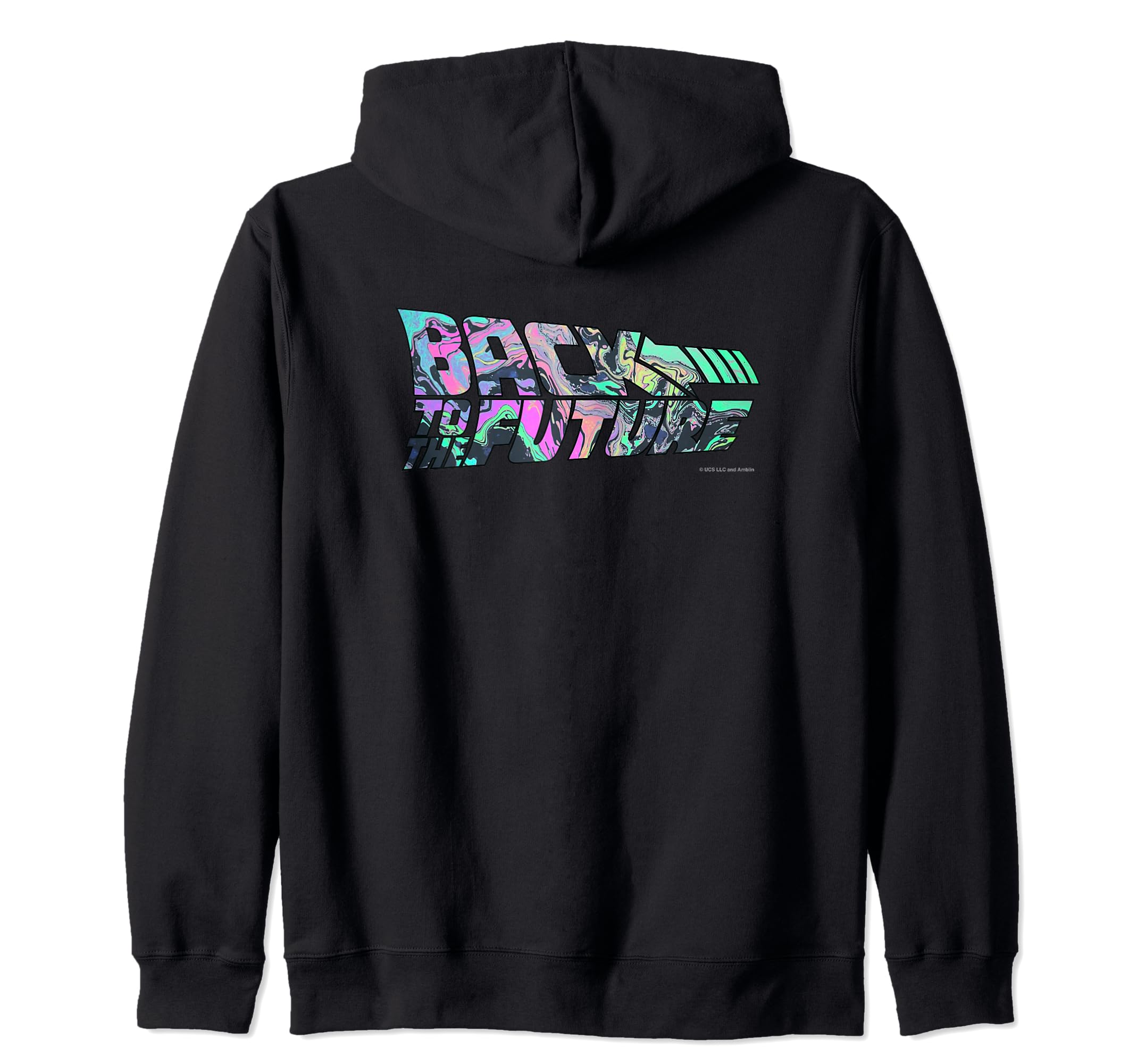 

Back to the Future Logo (Marble) Zip Hoodie