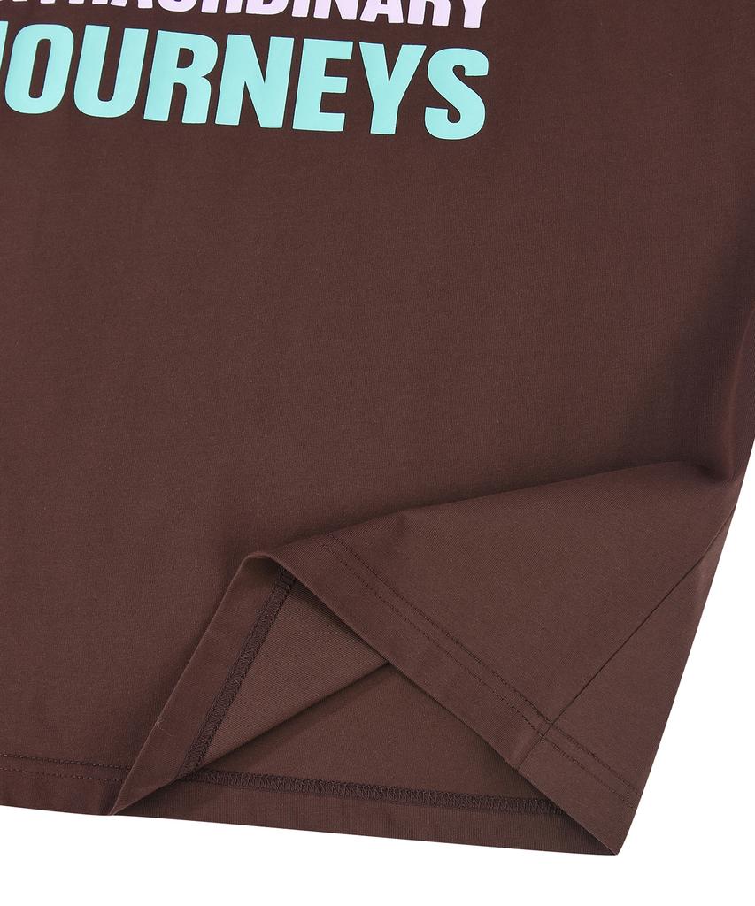 JEEP Jeep Lettering Short Sleeve T-Shirt (Jr5Tsu144Br)