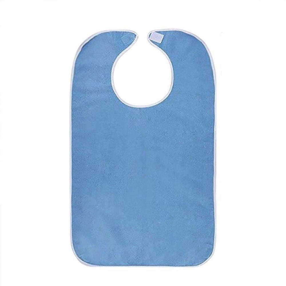 Multi-purpose Adjustable Adult Bibs Washable Stain Resistant Senior Citizens Bibs Soft Anti-oil Elderly Bib Feeding Nursing