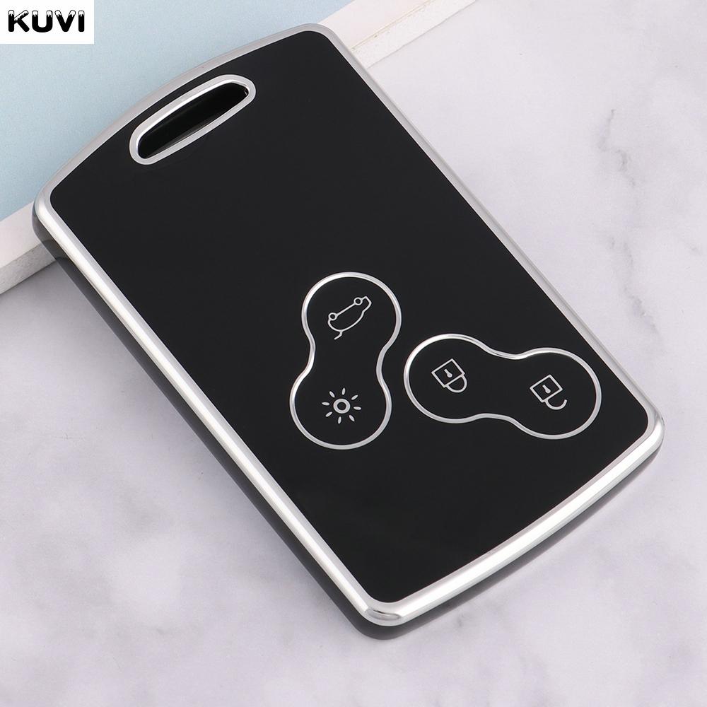 

Tpu Car Key Case Cover Shell Fob For Renault Duster Captur Clio Logan Megane Koleos Scenic Nema Fluence Zoe Keyless Accessories