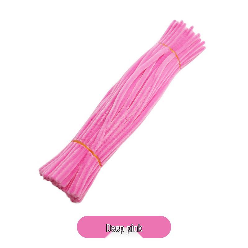 Buntes Chenilledraht DIY-Set: Verschlüsselte, veränderbare Pfeifenreiniger für pädagogische Kinderprojekte