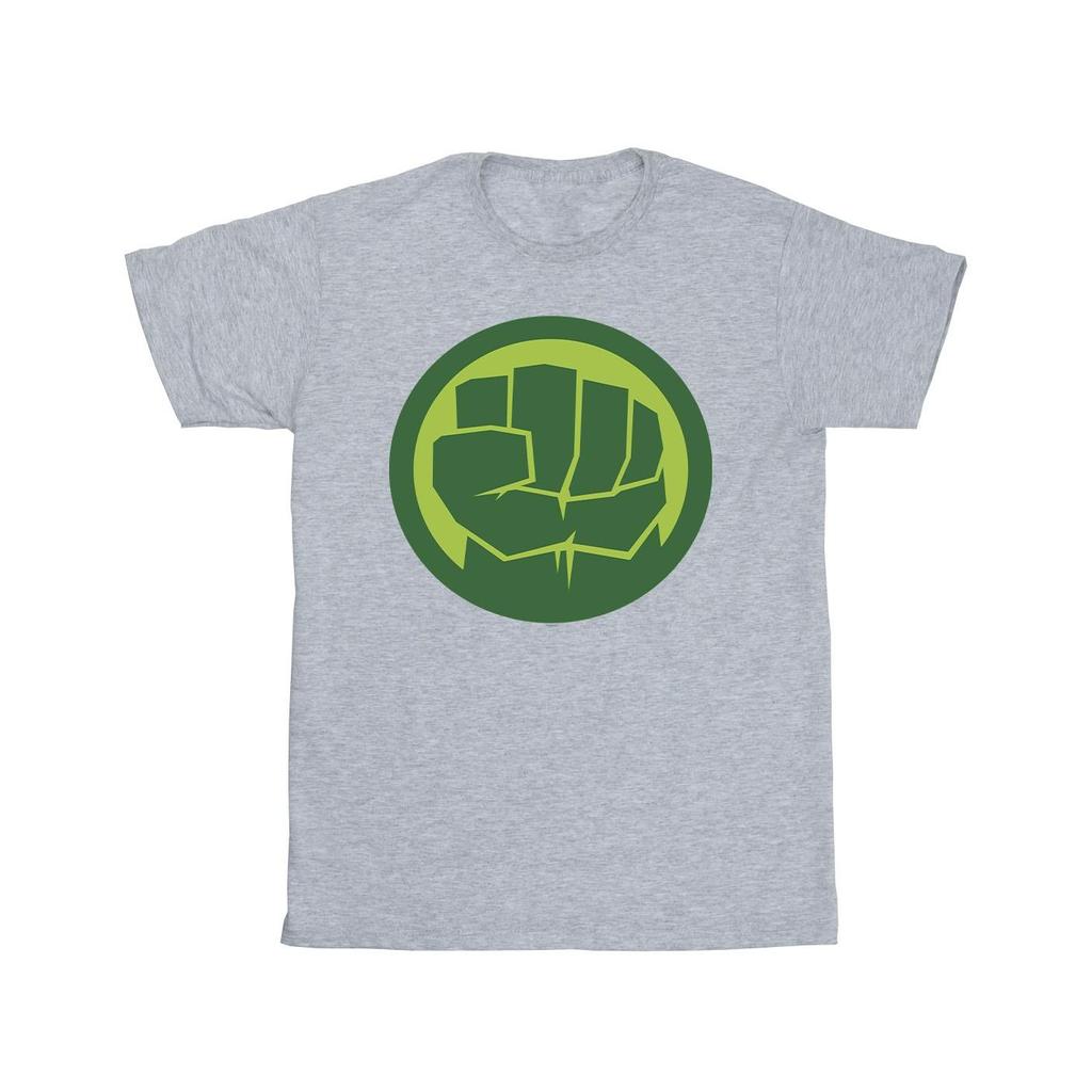 Marvel Boys Hulk Chest Logo T-Shirt