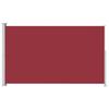 Auvent latéral rétractable - vidaXL - 180x300 cm - Rouge - Tissu polyester - Acier enduit de poudre