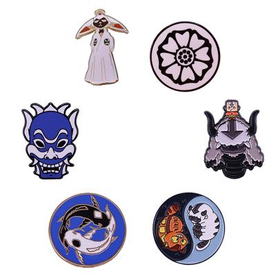 Avatar The Last Airbender Email Lapel Pin Appa Aang Momo Lotus YinYang Koi Fish Tui a La Badge Cool Epic Gift