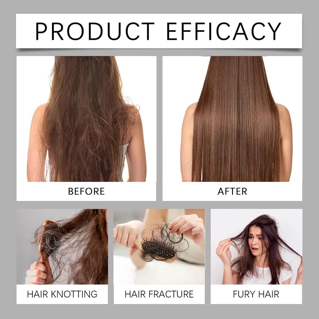 Hair Care  Oil Moisturizes, Moisturizes, Brightens Hair Care Reduces Frizz, Softens And Hides Hair ,Red Elegant Perfume Strengthens Repair60ml