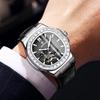 BINBOND Original Automatic Men's Watch Precise Mechanical Watches For Men Luxury Luminous Waterproof Sturdy Skeleton Casual Relo