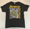 Marvel Avengers Gameverse Mens Graphic T-Shirt Black Short Sleeve Crew Neck Med.
