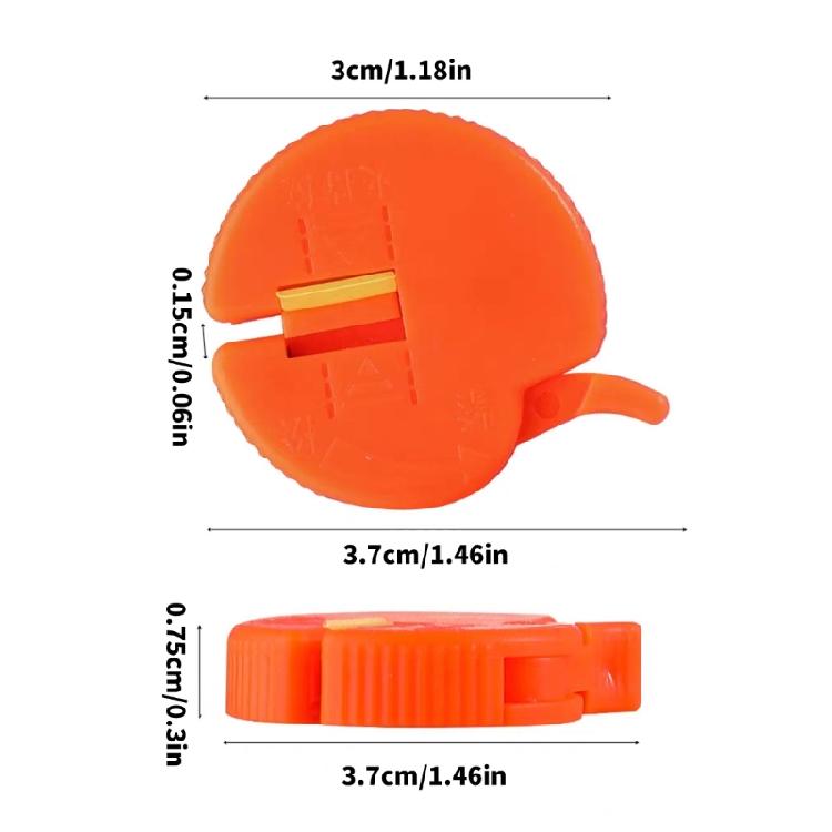 Compacts Fishing Flip Hook Baits Retainer For Almost Fishing Rod Robust ABS Design Ensures Accurate Baits Positioning
