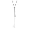 Telescopic Geometric Minimalist Furnace Real Gold Necklace Female Collarbone Chain Accessories