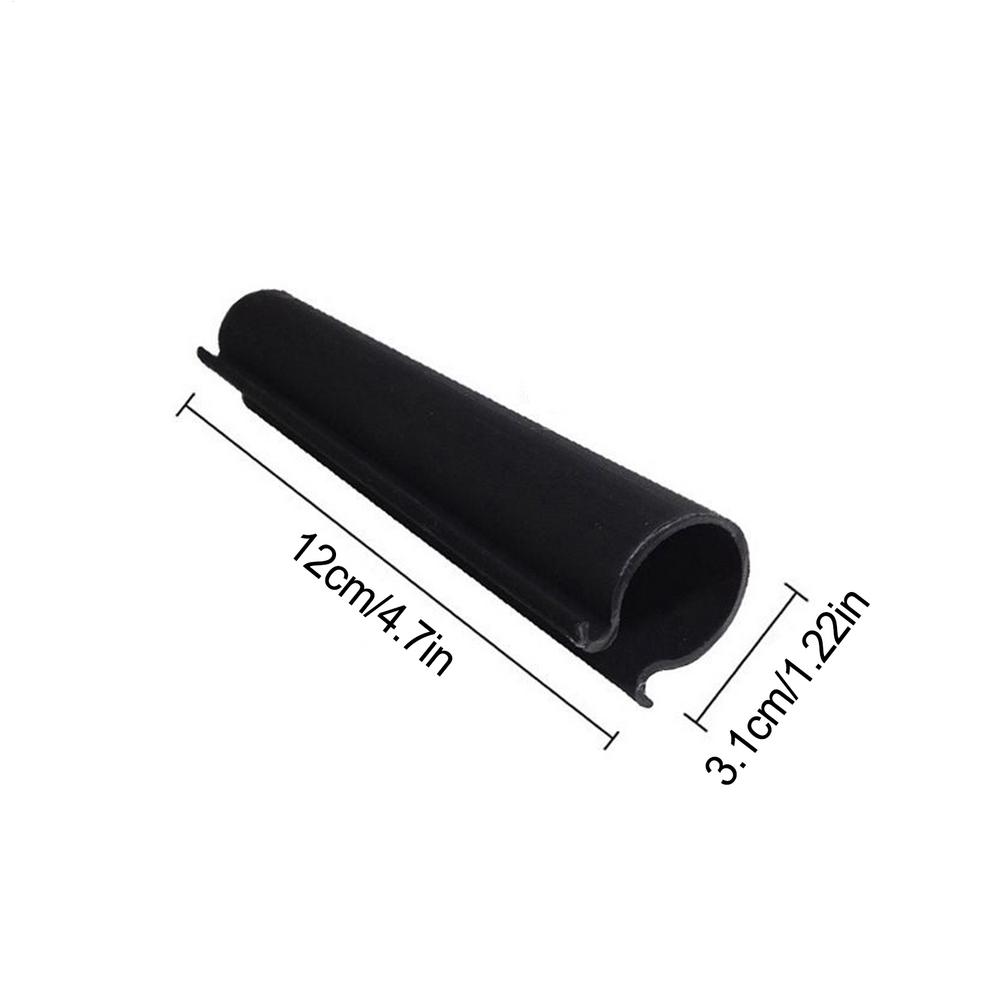 

Клипсы для покрытия надземного бассейна Ветрозащитные Надежный захват 4,7 дюйма Стальная стенка Зимние клипсы для покрытия бассейна Для садоводов-любителей Начинающих чёрный