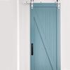 Aluminum Alloy Surface-Mounted Handle for Sliding Glass and Wooden Doors