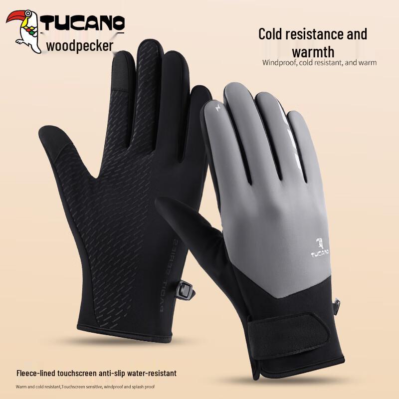 

Woodpecker Men s Winter Thermal Cycling & Outdoor Touchscreen Gloves One Size (1 Pair)