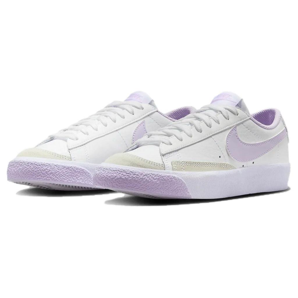 Nike Blazer Low 77 GS White Lilac Bloom Kids Sneakers DA4074-121