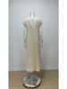 2026 Women's Autumn European & American Fashion: Elegant Sleeveless Round Neck Pleated Long Dress