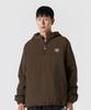Umbro Union Trainings-Anorak mit Stehkragen, gefütterter Kapuze, Braun Uq321Cwt95 (B-Typ)