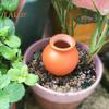 4 pezzi di gocciolatori per irrigazione in terracotta, picchetti per piante auto-irriganti, irrigatori a goccia in argilla di lunga durata per piante da interno ed esterno