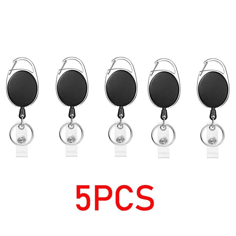

Retractable Id Pendant Badge Reel Roulette Id Badge Holder Retractable Lanyard Holder for Id Card Portagafetes HZ03