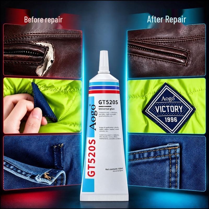 Waterproof Soft Fabric Glue for Clothing and Denim Repair