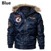 Male Pilot Jackets Winter Autumn Bomber Cotton Coat Jacket Casual Jacket