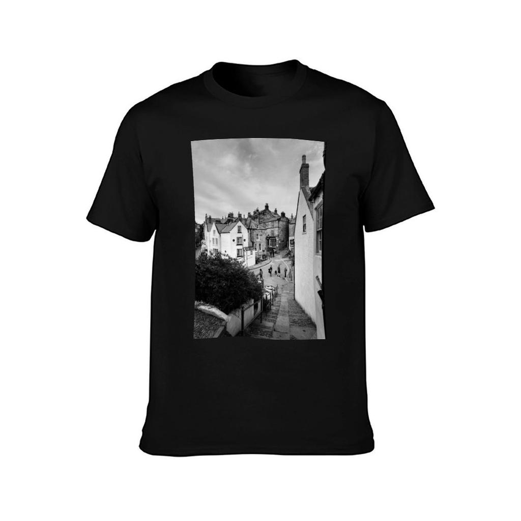 Robin Hoods Bay TShirt Basic Lightweight Short Sleeve Tee