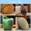 Cute Vegetable Plush Cushion Pillow For Sofa Back Support Home Decor Gift For Teens