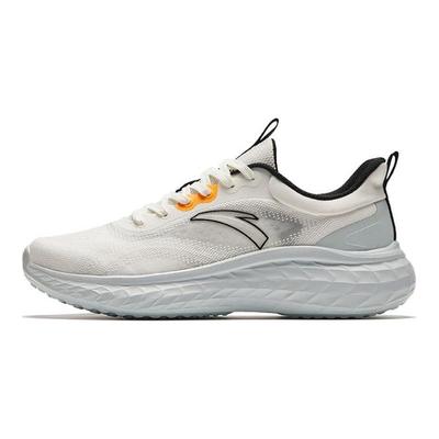 Bequeme Dämpfung Rutschfest Abriebfest Low-Top Laufschuhe Herren Sneaker Weiß Grau Schwarz 912425510-2