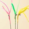 New Cat Teaser Stick Toy Interactive Bell Squeaky Simulated Dog Tail Kitten Toy Training Bite-resistant Cat Toy Supplies