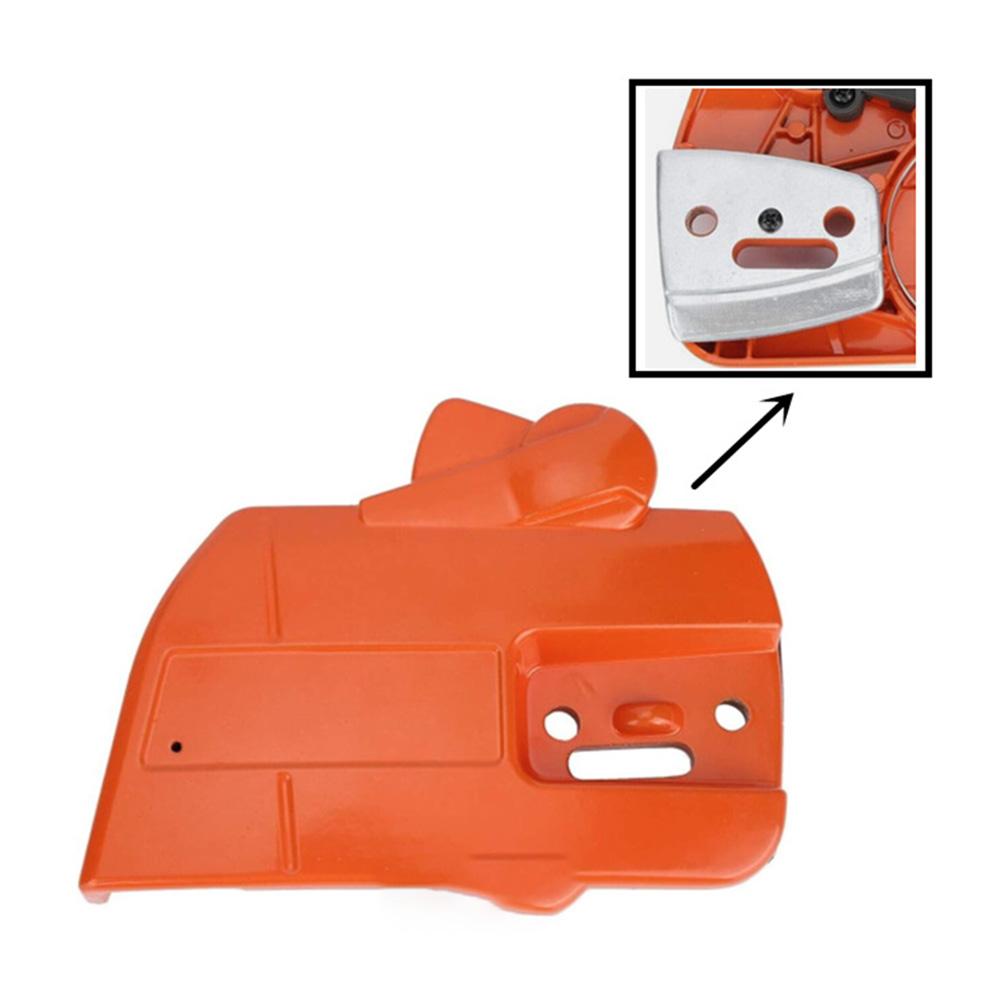 Brake Side Cover Orange Chainsaw Clutch Cover Precision Fit Enhanced Safety Features Chainsaw Repair For HUS235