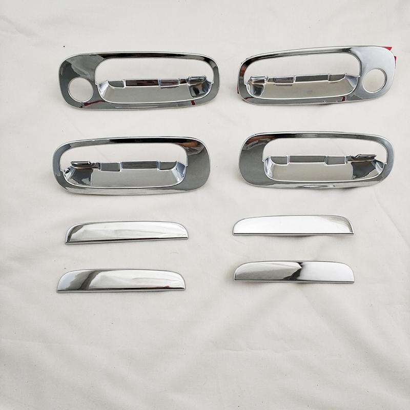 For Toyota Picnic Ipsum 1995-2001 ABS Chrome Door Handle Protective Cover Door Grab Handle Outlet Bowls