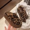 Retro lamb wool plush slippers female autumn and winter new bag head drag fairy lazy cotton drag a pedal