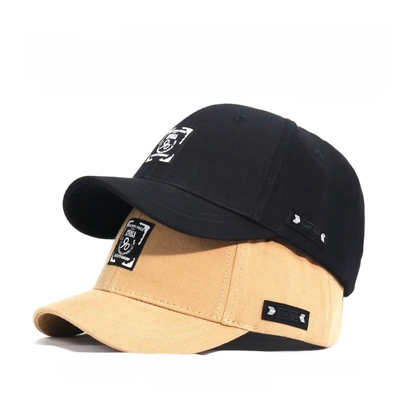 Cotton Letter Embroidery Baseball Cap With Short Brim For Men And Women 2024 Spring Fashion