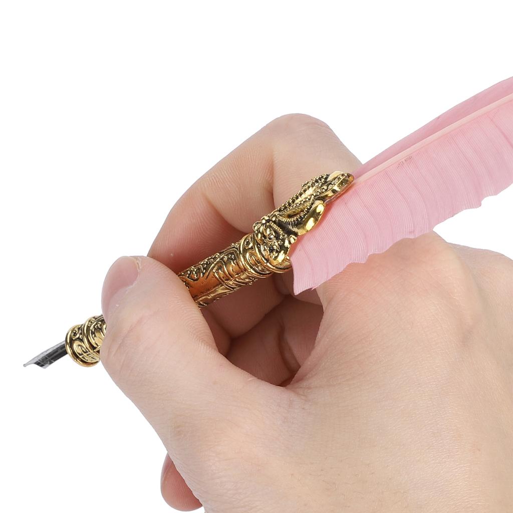 Quill Pen Set  Writing Drawing Dip Pen Students Teacher Antique Calligraphy Vintage Gift