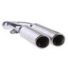 Dual Tail Outlet Slip-on Exhaust Muffler Pipe Stainless Steel DB Killer for Off Road Quad Bike Motorcycle 36-51mm