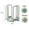 Organizer Desktop Kitchen Holder Bowl Retractable Portable Plate Storage Tool Bowl Holder Plastic Cabinet Dishes Storage Rack