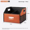 Car Trunk Storage Box, For GEELY Coolray X7 EX5 Emgrand Monjaro Starray 2025 2026, Leather Folding Organizador Car Accessories