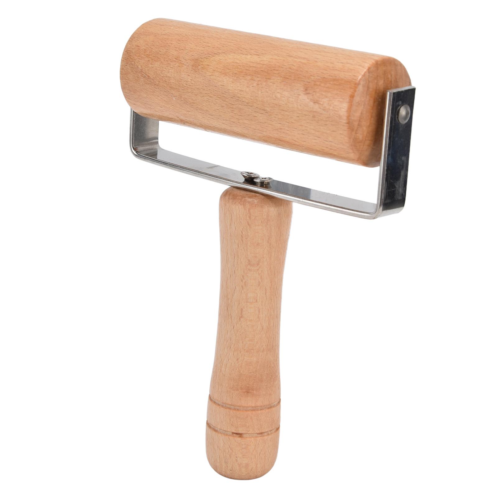 

Pizza Roller Multifunctional Fine Polishing Smoother Surfaces Practical Wood Pastry Pizza Roller for Home Cake Shop L