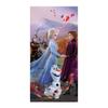 Beach Towel - Disney Frozen - Frozen Wind - Purple/Blue - 140x70 Cm - 100% Cotton Velour