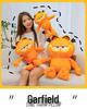 Cute Classic Cartoon Cat Plush Toy - Lazy Style Doll for Kids' Gifts and Home Decor Display