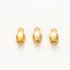 20pcs/lot 14K/18K Gold Color Plated Brass Tulip Shape Pendants 4x7mm Charms Pendant for DIY Necklace Jewelry Making Supplies