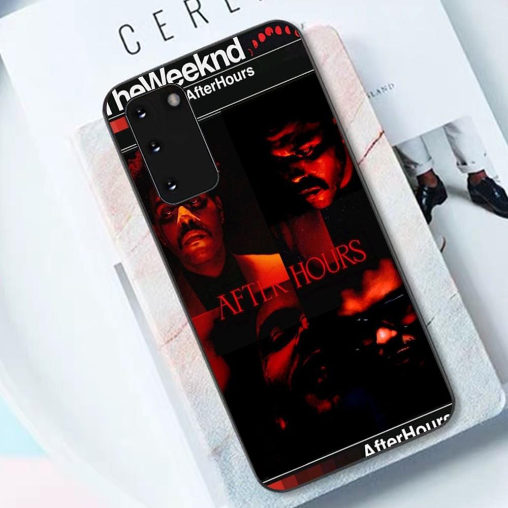 

Singer The W-Weeknd Phone Case For Samsung S 9 10 20 21 22 23 30 23 24 Plus Lite Ultra FE S10lite Fundas Samsung S20 5G
