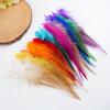 100Pcs Dyed Chicken Feather Feathers 10-15cm for DIY Crafts Handmade Jewelry Wedding Party Festival Costume Decorations