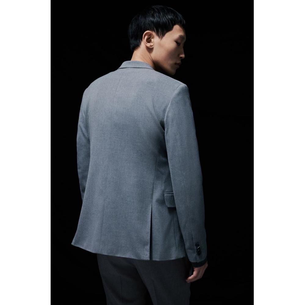 H M Suit Pants sliM Fit Dark Grey